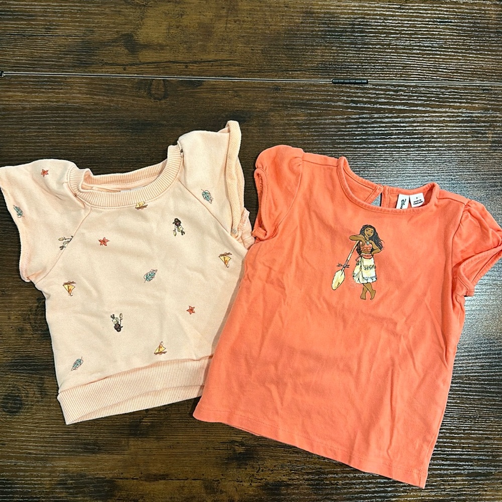 Girls size 3 Moana shirt set